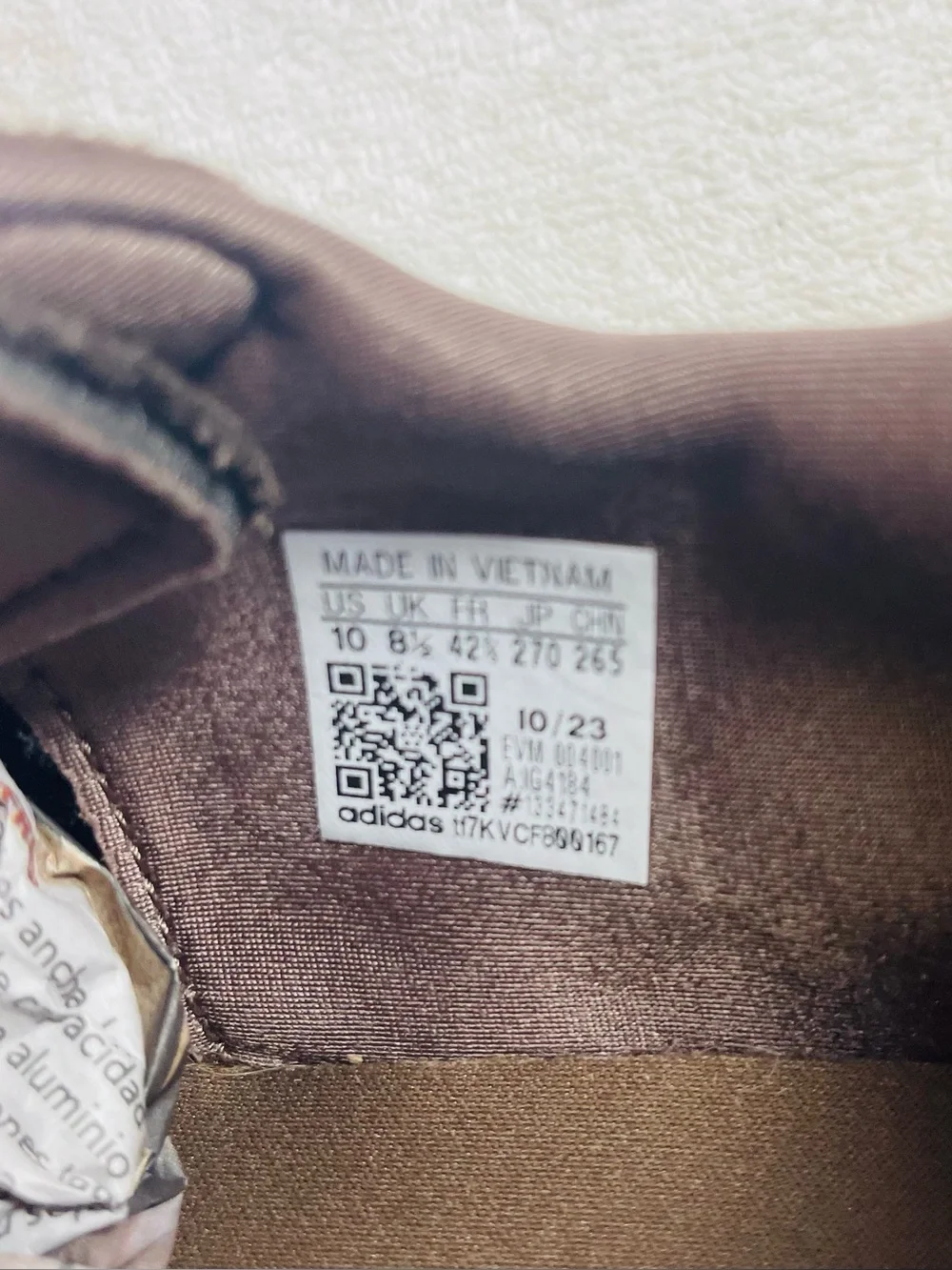 ADIDAS Ozweego Sneakers Size US W 10 / M 9 Brown Athletic Shoes